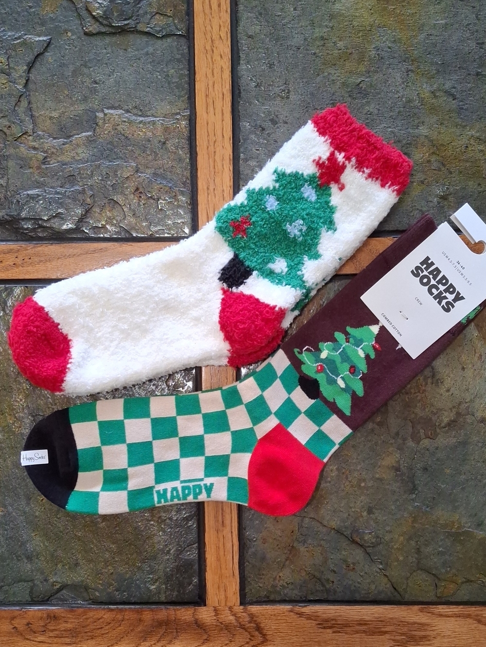 His & Hers Holiday Christmas  Socks